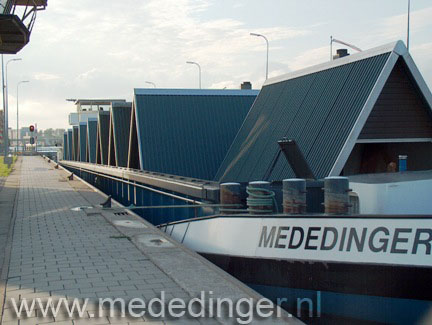 De Mededinger vervoerde vakantiehuisje van Harderwijk (NL) naar Leer (D)