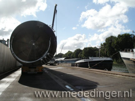 Mededinger vervoerde silo`s van Spelle naar Aken(D)